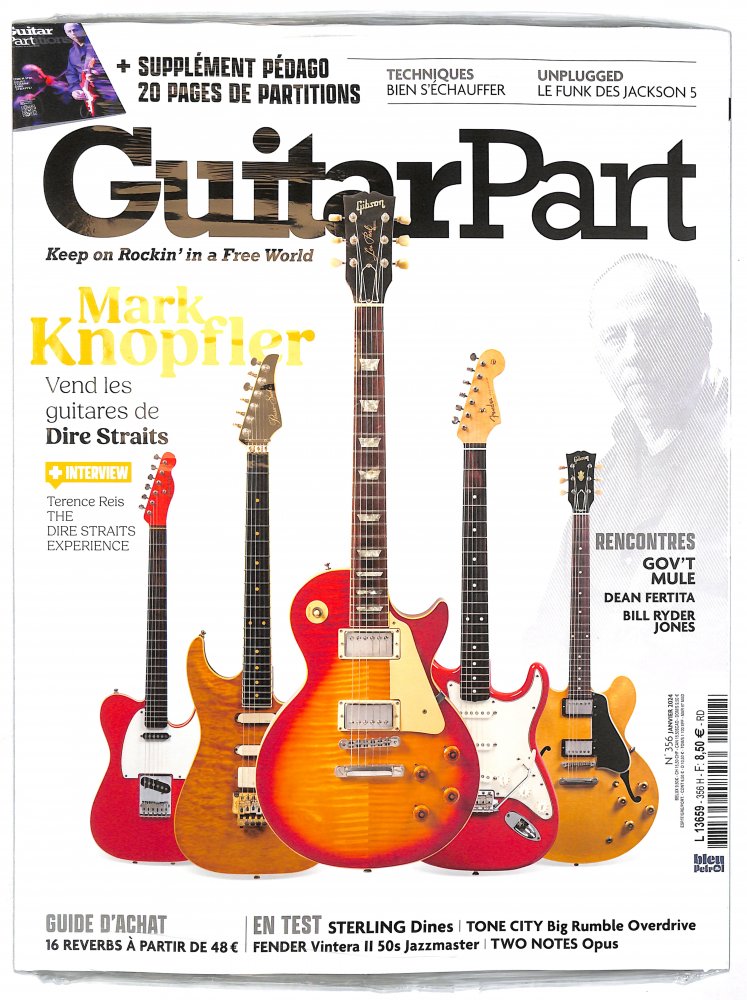 Numéro 356 magazine Guitar Part