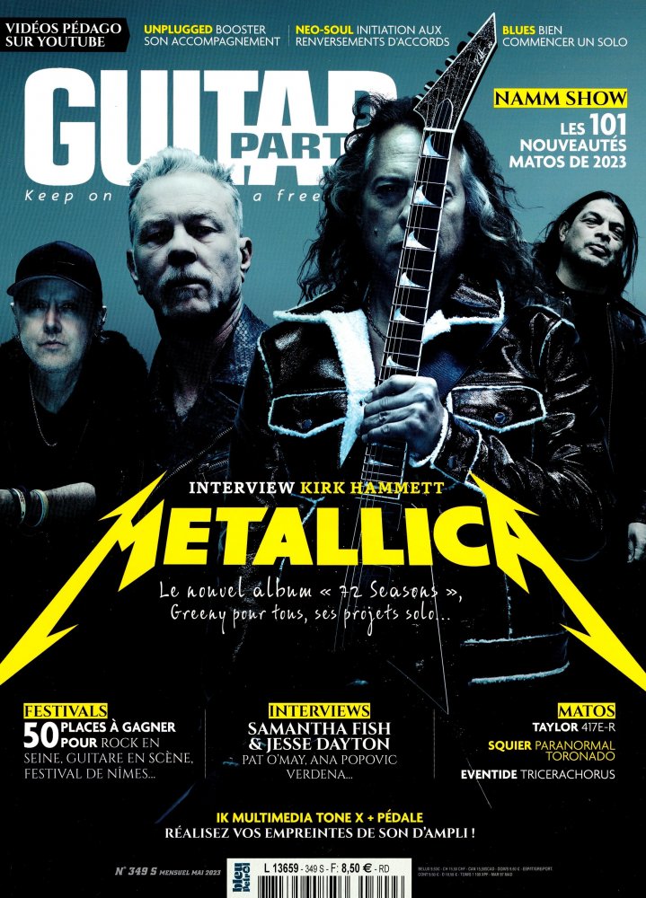 Numéro 349 magazine Guitar Part