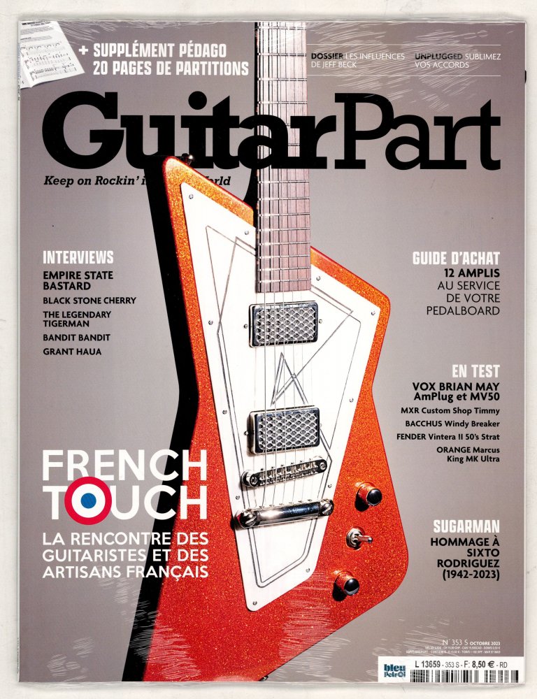 Numéro 353 magazine Guitar Part