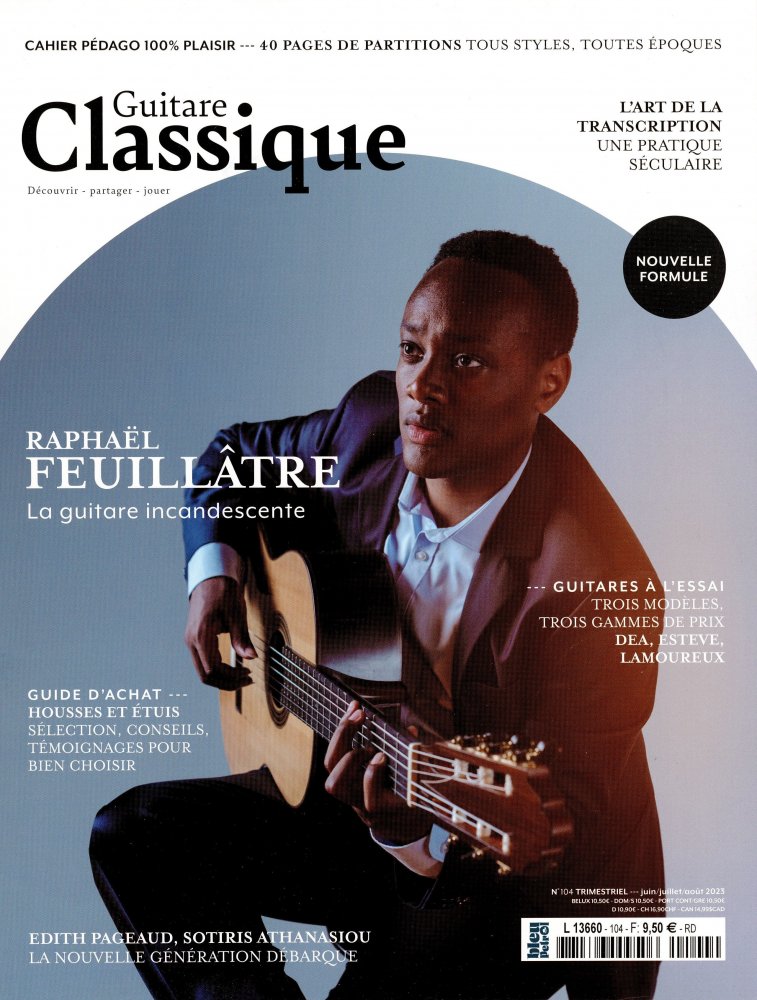Numéro 104 magazine Guitare Classique