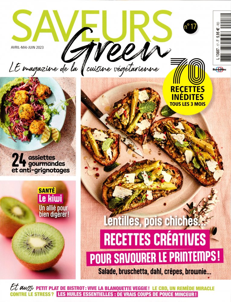 Numéro 17 magazine Saveurs Green