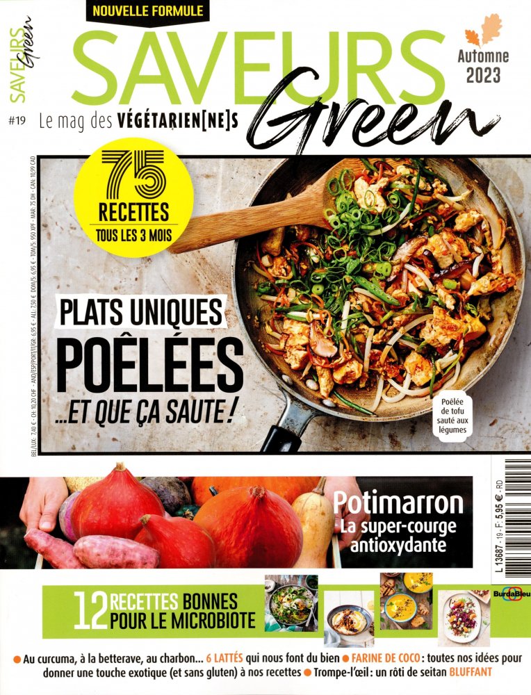 Numéro 19 magazine Saveurs Green
