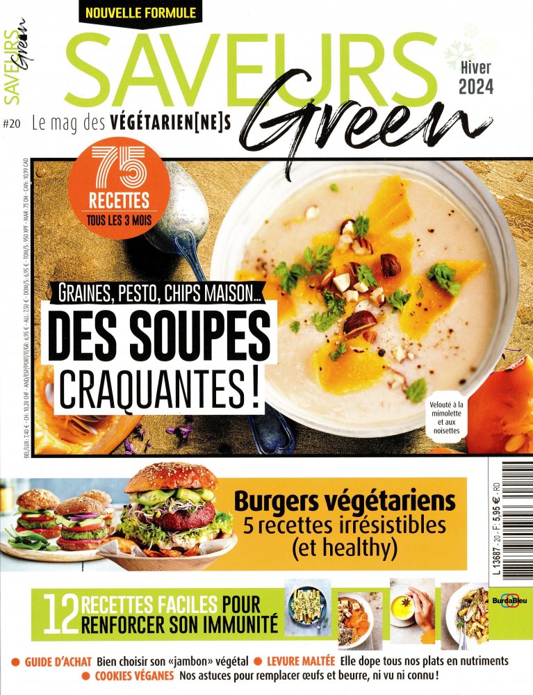 Numéro 20 magazine Saveurs Green
