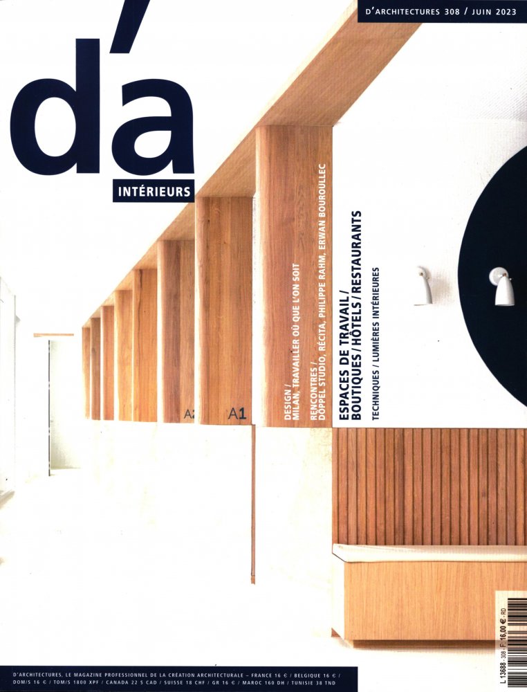 Numéro 308 magazine D'Architecture