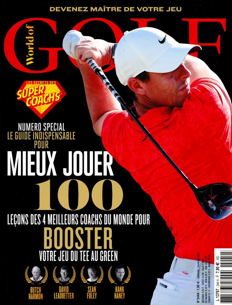Numéro 244 magazine World of Golf