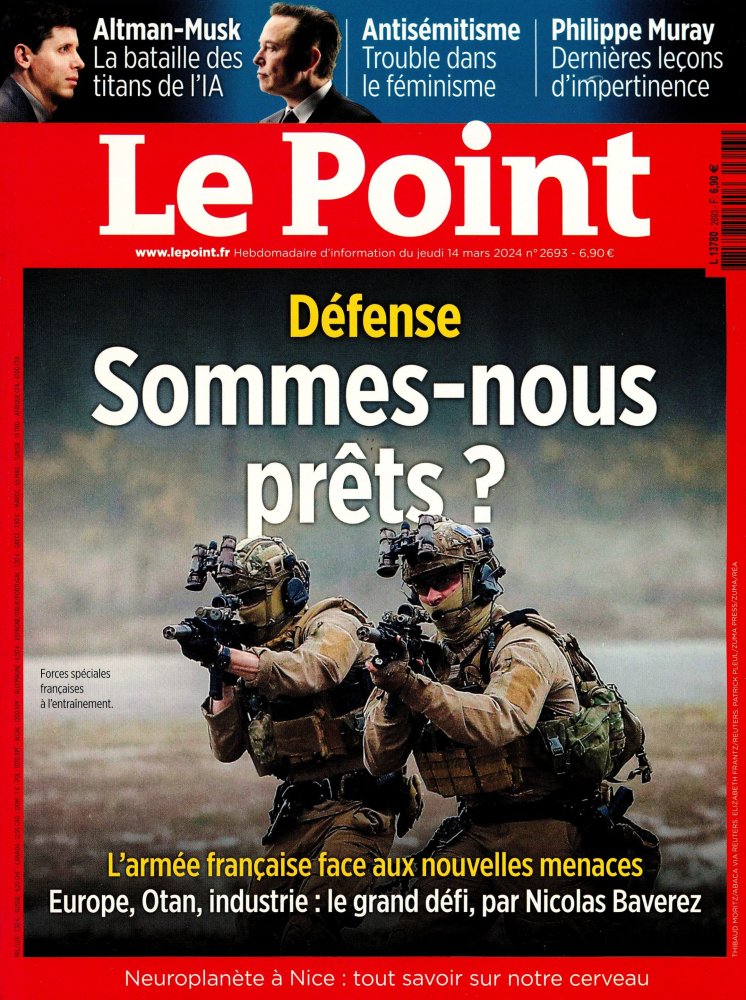 Numéro 2693 magazine Le Point
