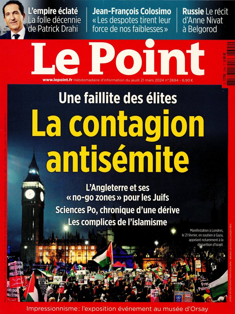 Numéro 2694 magazine Le Point
