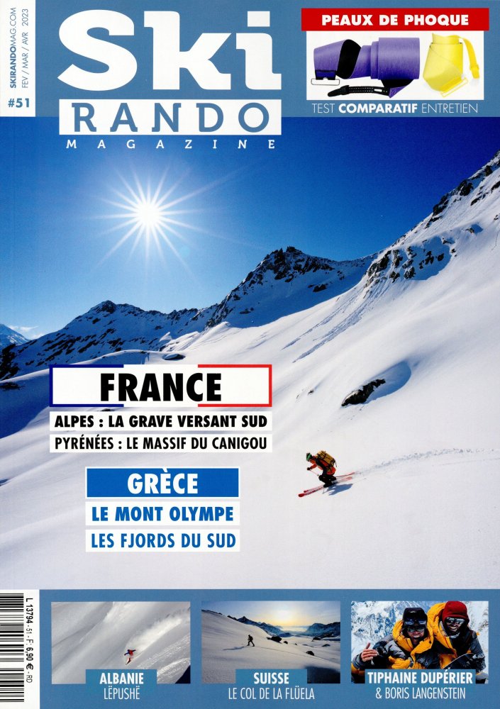 Numéro 51 magazine Ski Rando Magazine