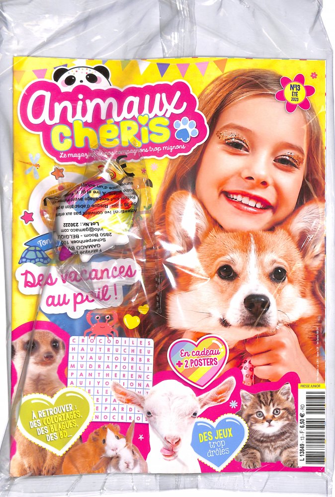 Numéro 13 magazine Animaux Chéris