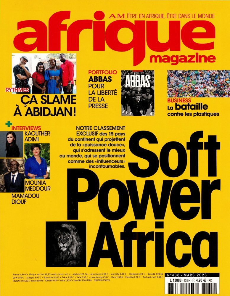 Numéro 438 magazine Afrique Magazine