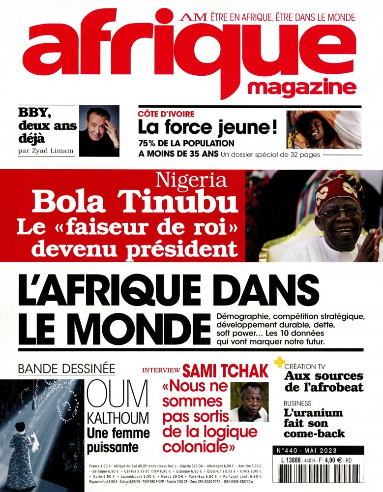 Numéro 440 magazine Afrique Magazine