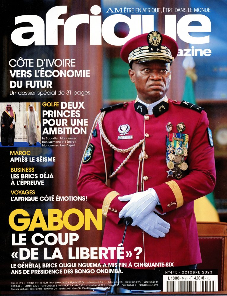 Numéro 445 magazine Afrique Magazine