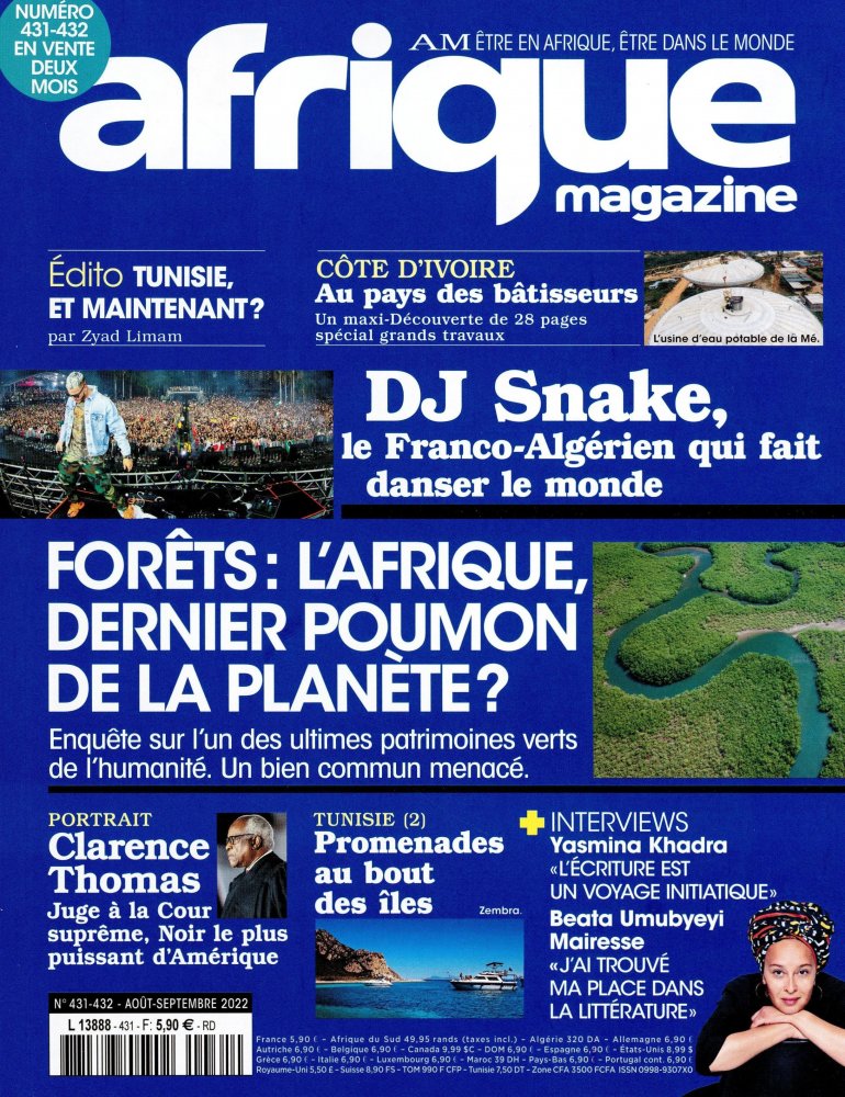 Numéro 431 magazine Afrique Magazine