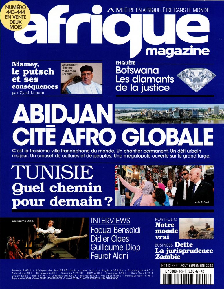 Numéro 443 magazine Afrique Magazine