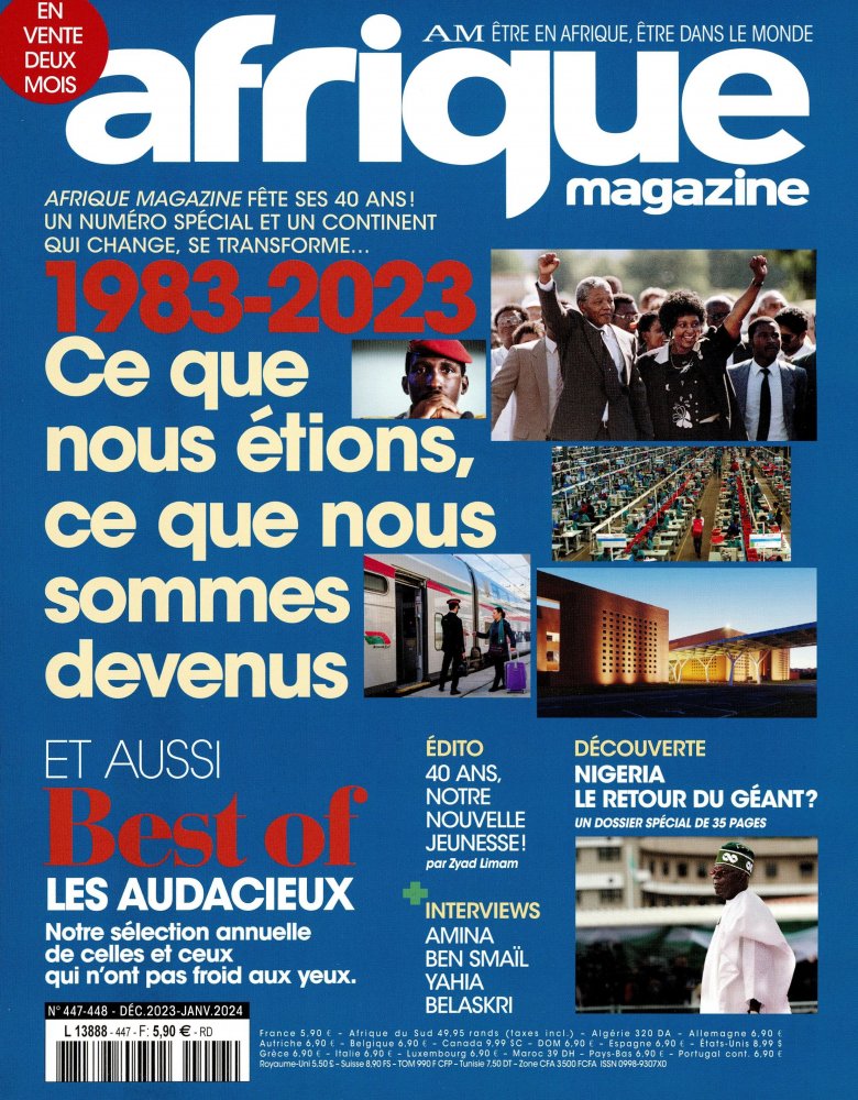 Numéro 447 magazine Afrique Magazine