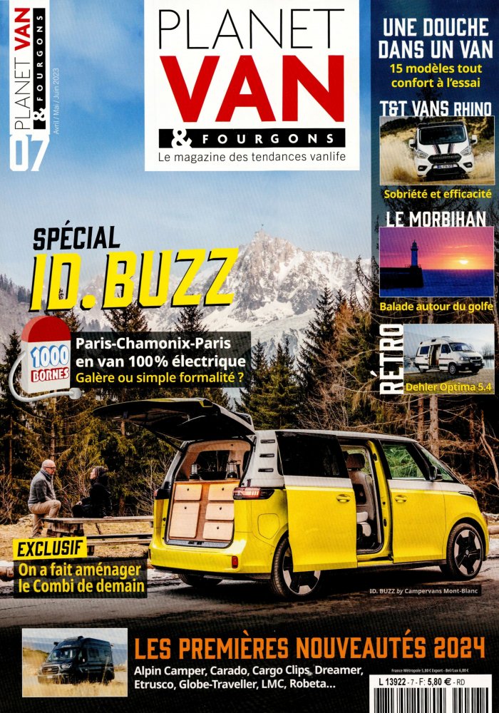 Numéro 7 magazine Planet Van et Fourgons