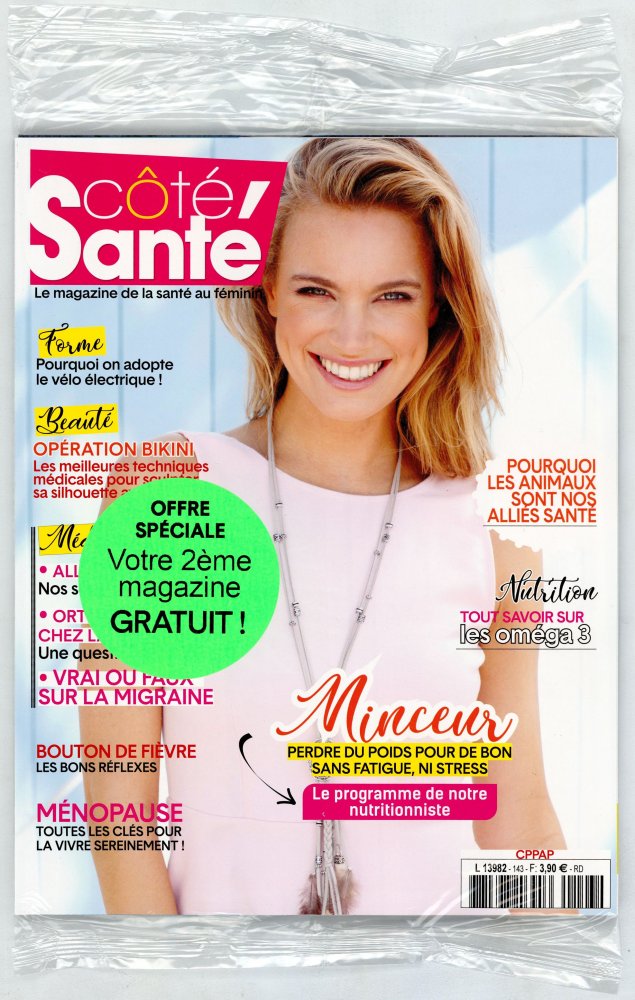 Numéro 143 magazine Côté Santé