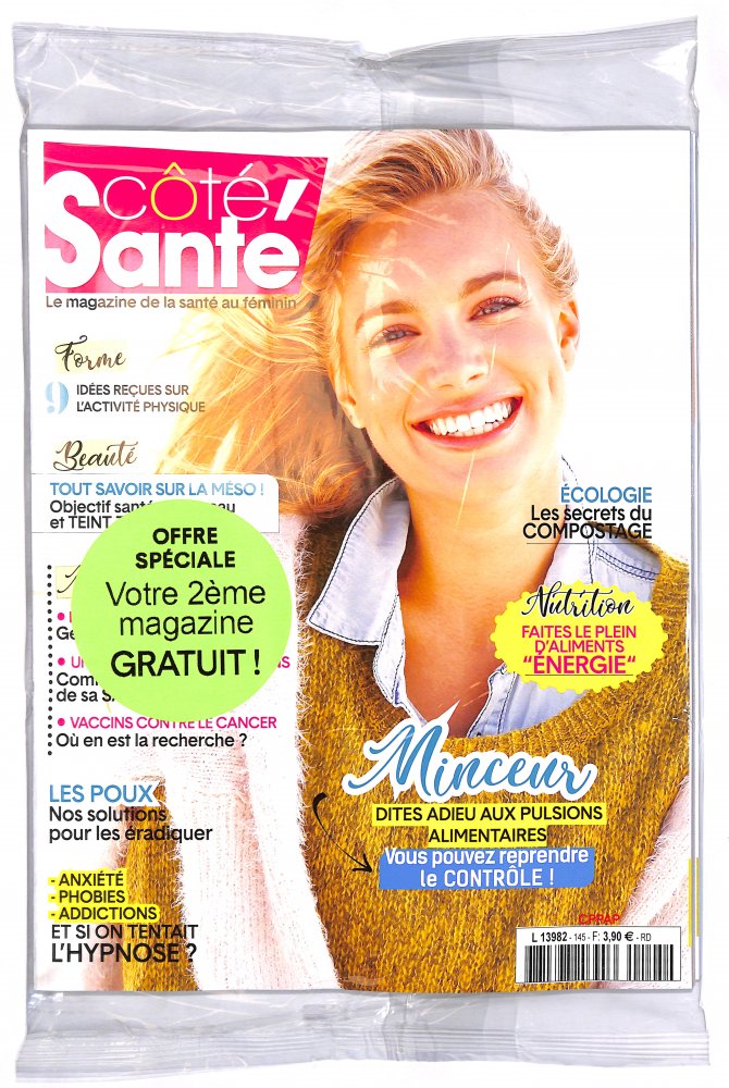 Numéro 145 magazine Côté Santé