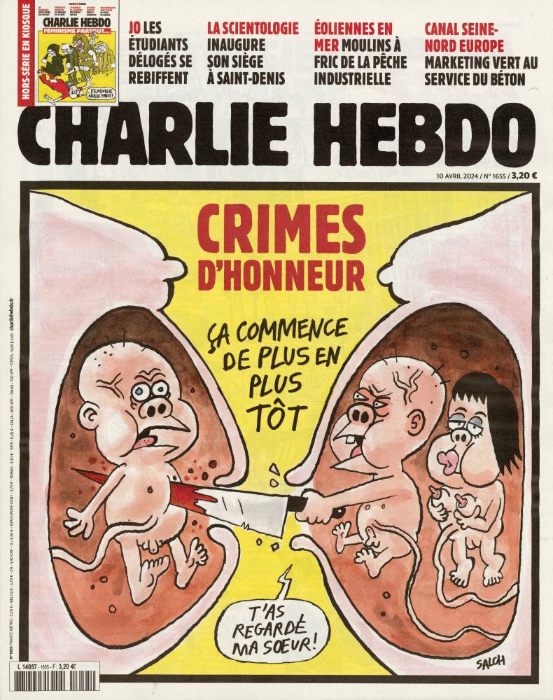 Numéro 1655 magazine Charlie Hebdo