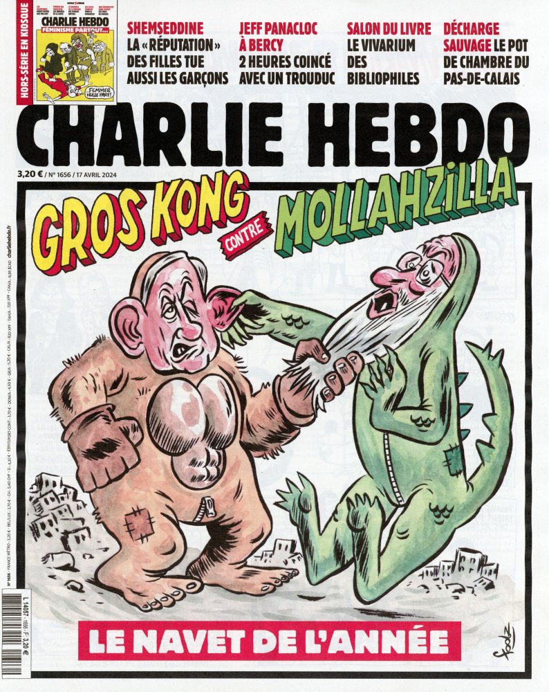 Numéro 1656 magazine Charlie Hebdo