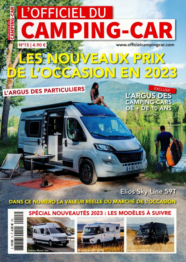 Numéro 15 magazine Officiel du Camping-Car
