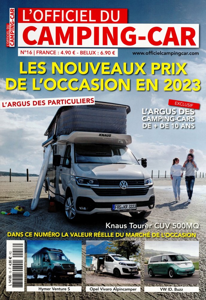 Numéro 16 magazine Officiel du Camping-Car
