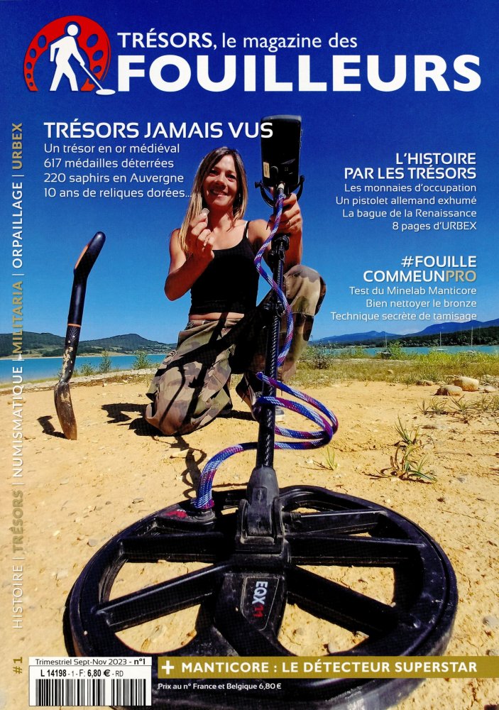 Numéro 1 magazine Trésors Le Magazine Des Fouilleurs