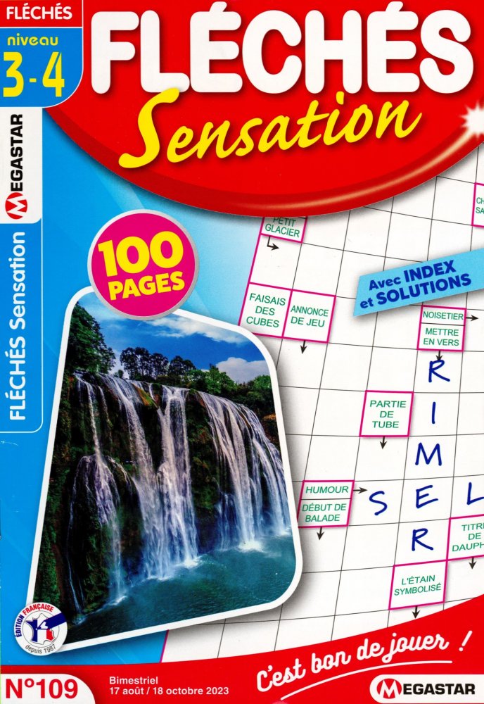 Numéro 109 magazine MG Fléchés Sensation Degré 3-4