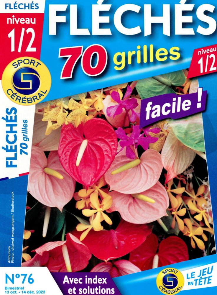 Numéro 76 magazine SC Fléchés 70 Grilles Niv 1-2