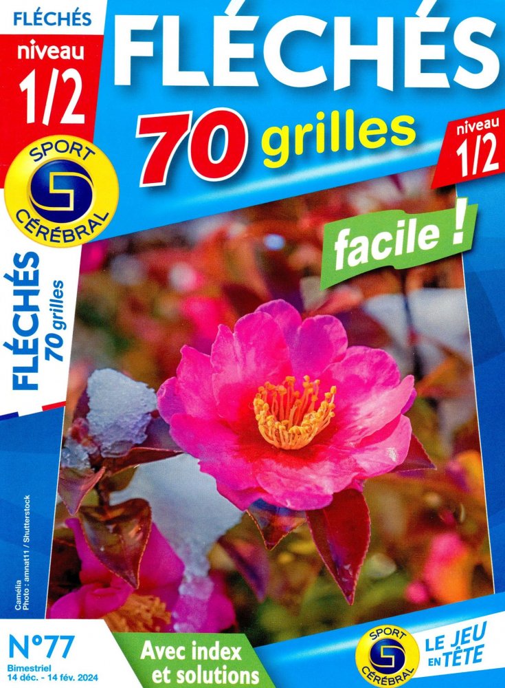 Numéro 77 magazine SC Fléchés 70 Grilles Niv 1-2