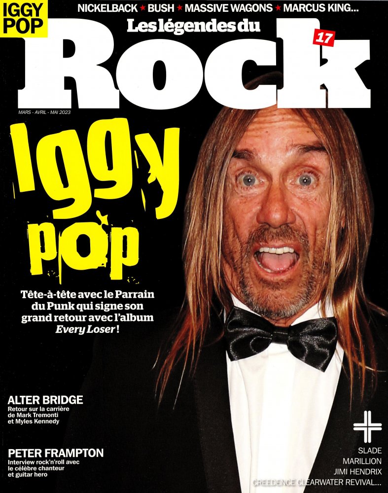 Numéro 17 magazine Les Légendes Du Rock