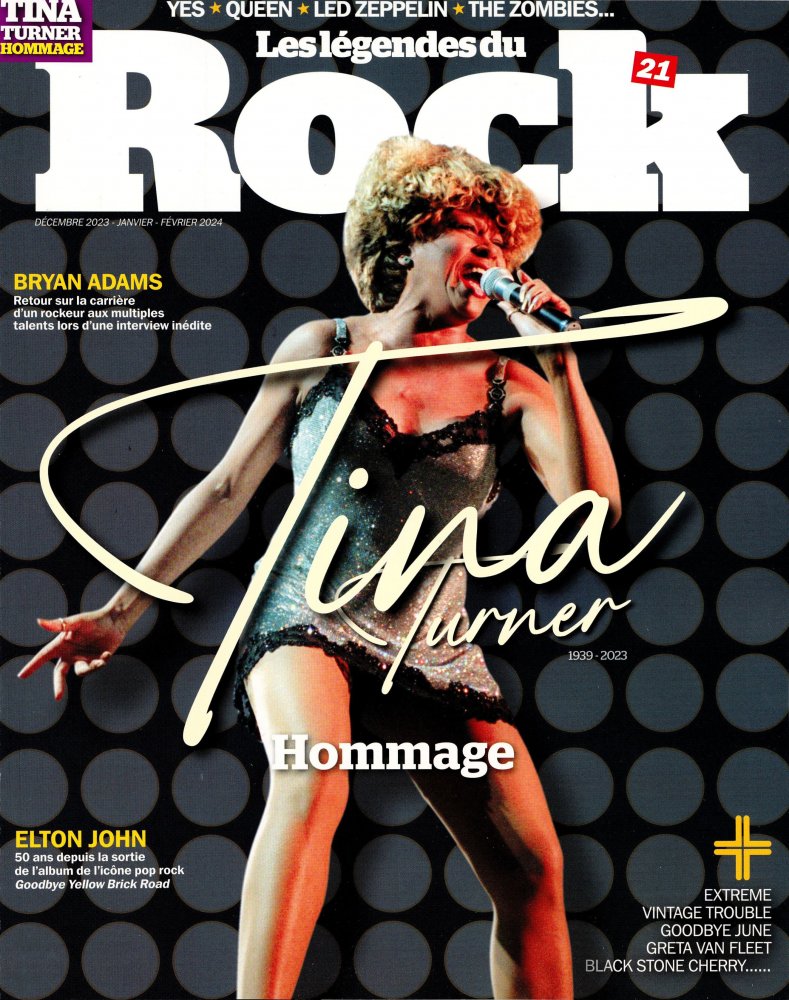Numéro 21 magazine Les Légendes Du Rock