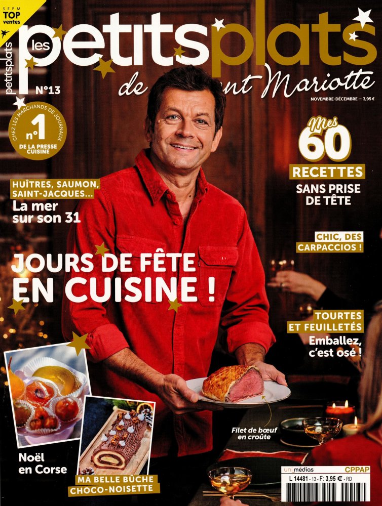 Numéro 13 magazine Les Petits Plats de Laurent Mariotte
