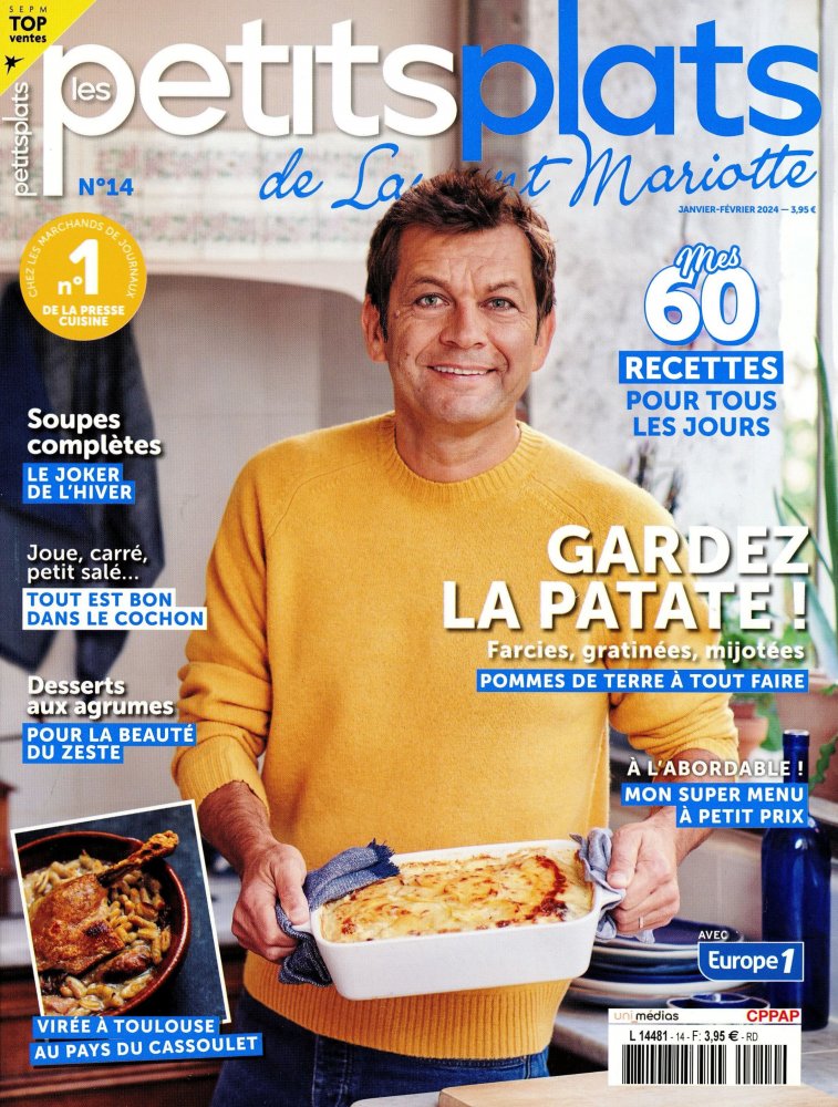 Numéro 14 magazine Les Petits Plats de Laurent Mariotte