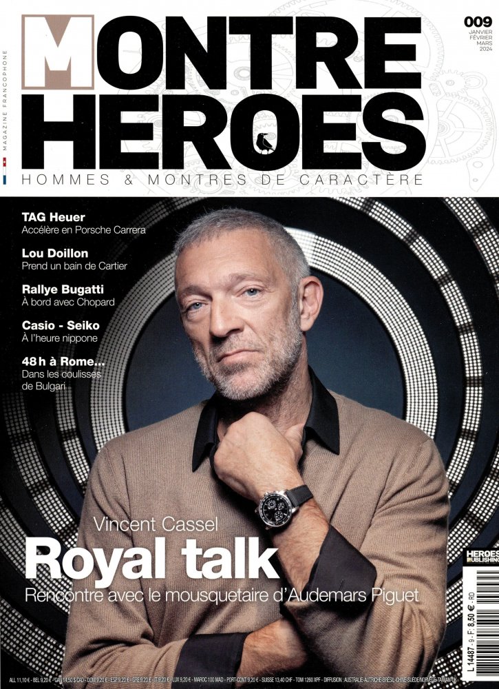 Numéro 9 magazine Montre Heroes