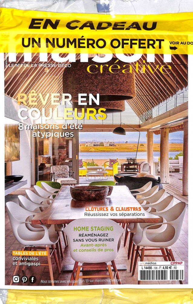 Numéro 136 magazine Maison Créative