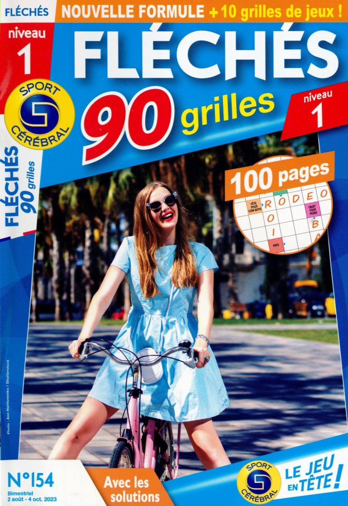 Numéro 154 magazine SC Fléchés 90 grilles Niv 1