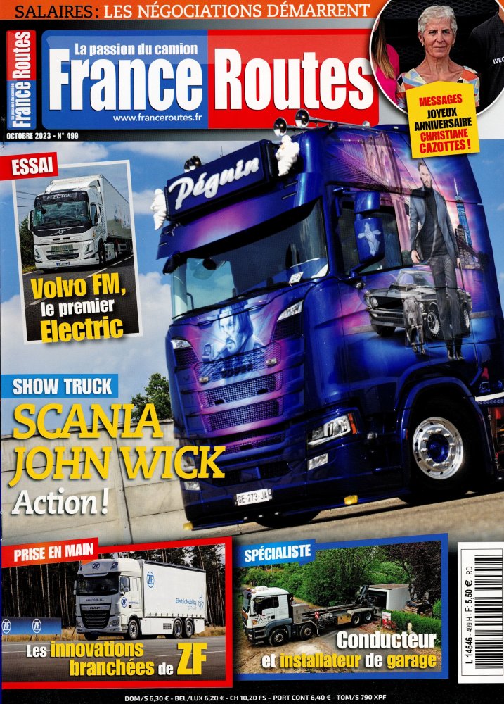 Numéro 499 magazine France Routes