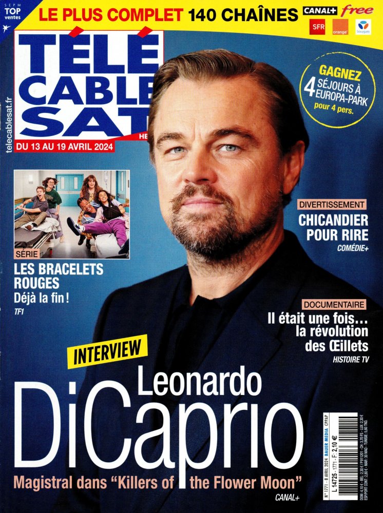 Numéro 1771 magazine Télé Cable Sat Hebdo