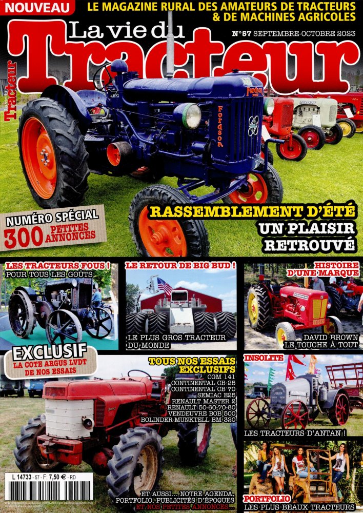 Numéro 57 magazine La Vie du Tracteur