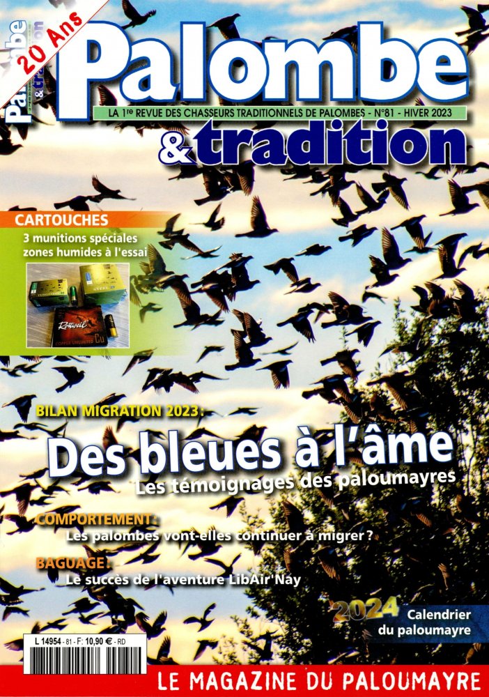 Numéro 81 magazine Palombe & tradition