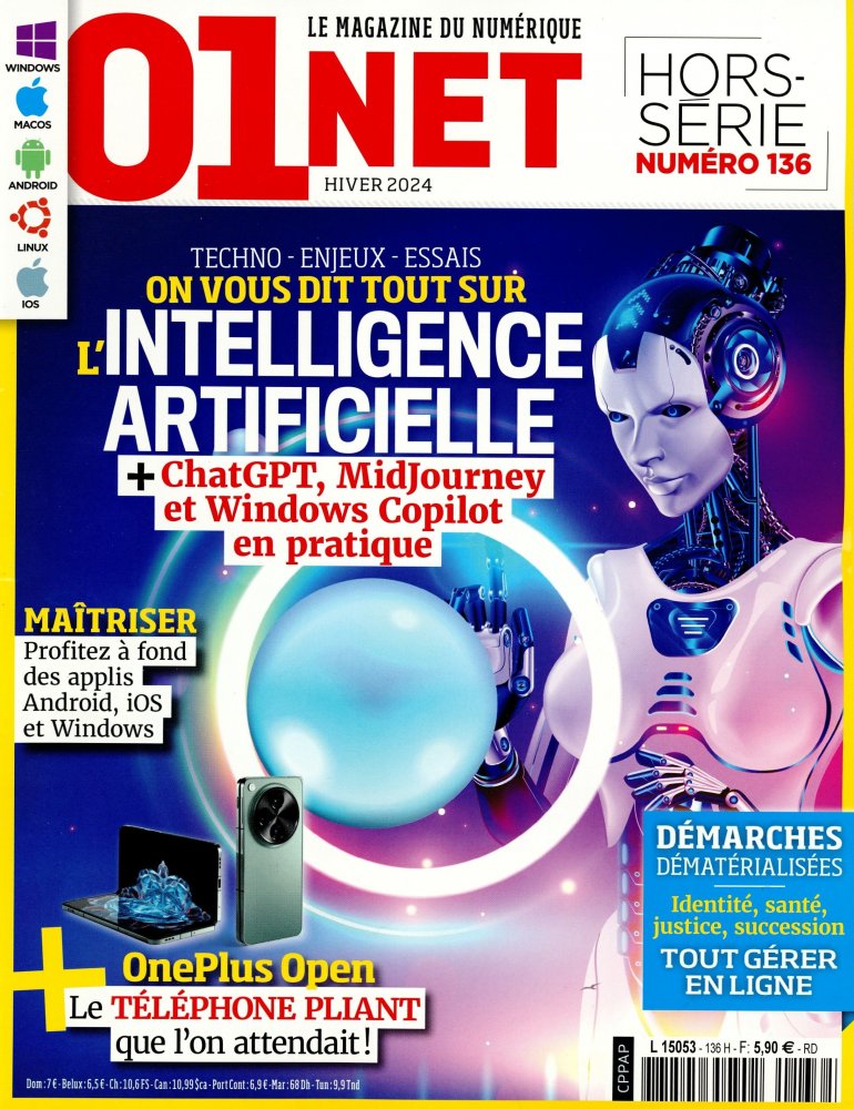 Numéro 136 magazine 01 Net Hors-Série