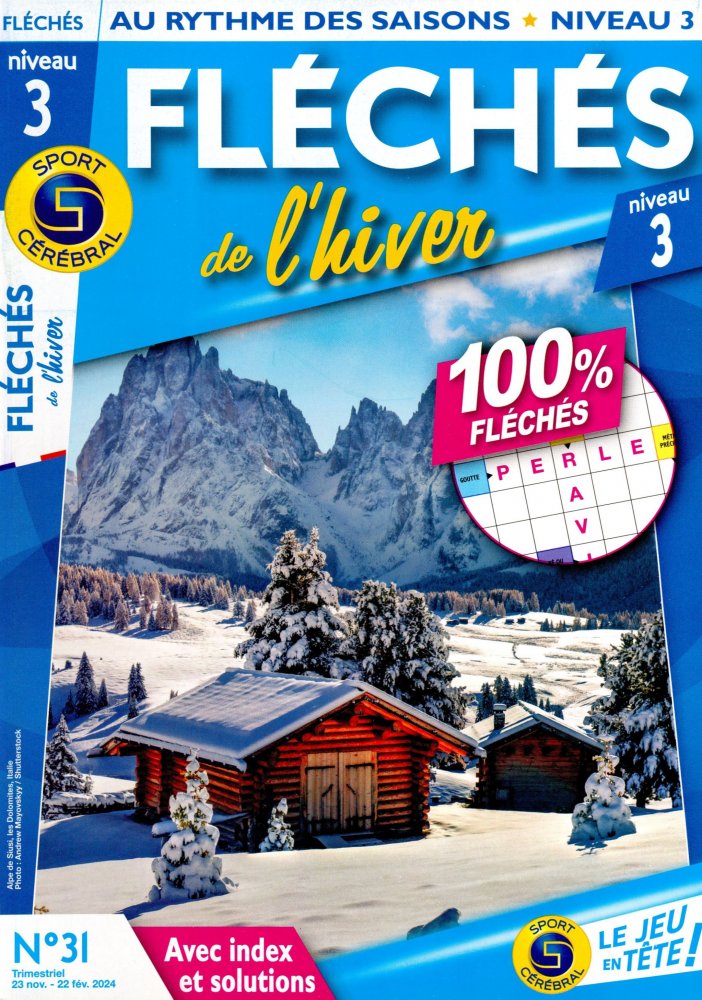 Numéro 31 magazine SC Fléchés de l' hiver Niveau 3