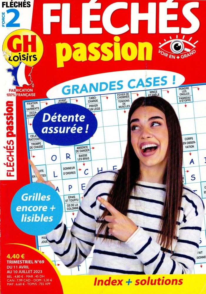 Numéro 69 magazine GH Fléchés Passion Niv.2