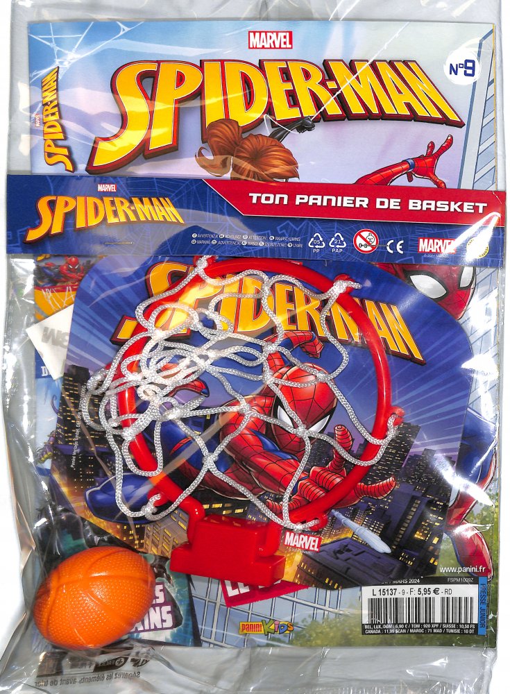 Numéro 9 magazine Spider-Man