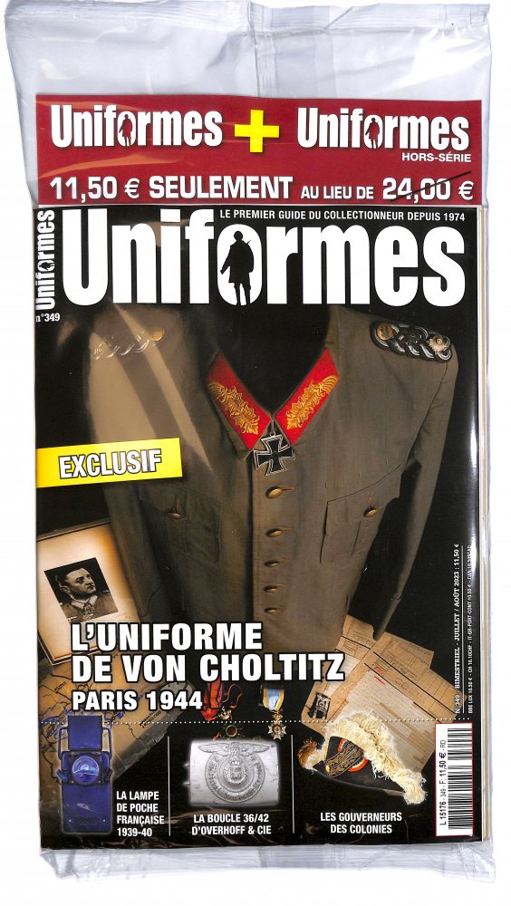 Numéro 349 magazine Uniformes