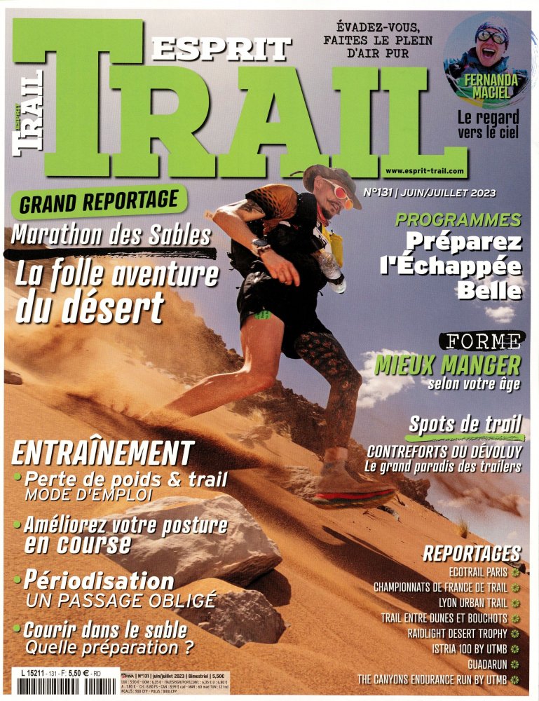 Numéro 131 magazine Esprit Trail