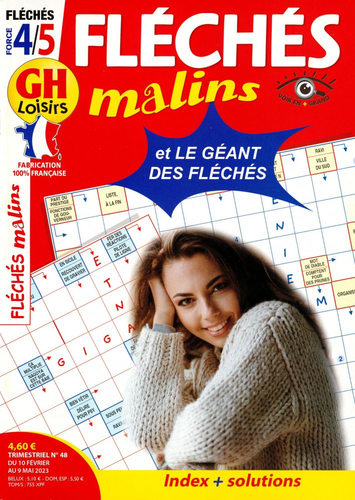 Numéro 48 magazine GH Fléchés Malins Niv 4/5