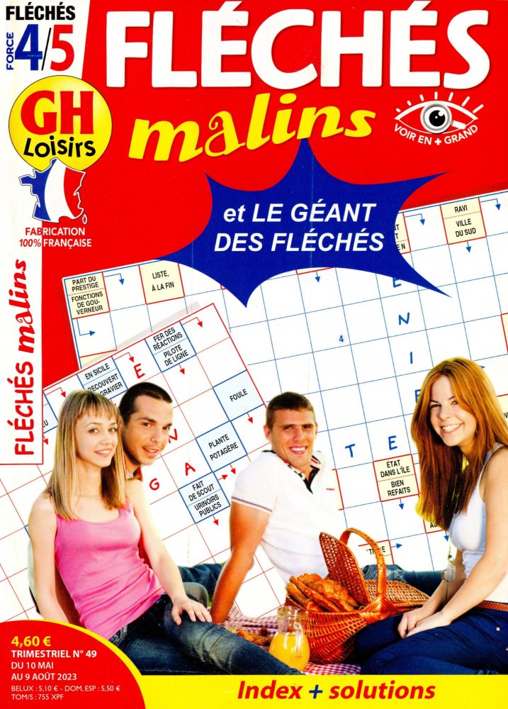 Numéro 49 magazine GH Fléchés Malins Niv 4/5