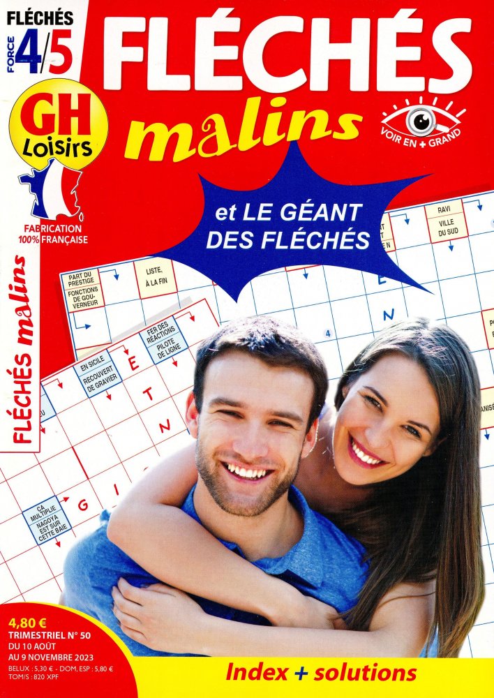 Numéro 50 magazine GH Fléchés Malins Niv 4/5